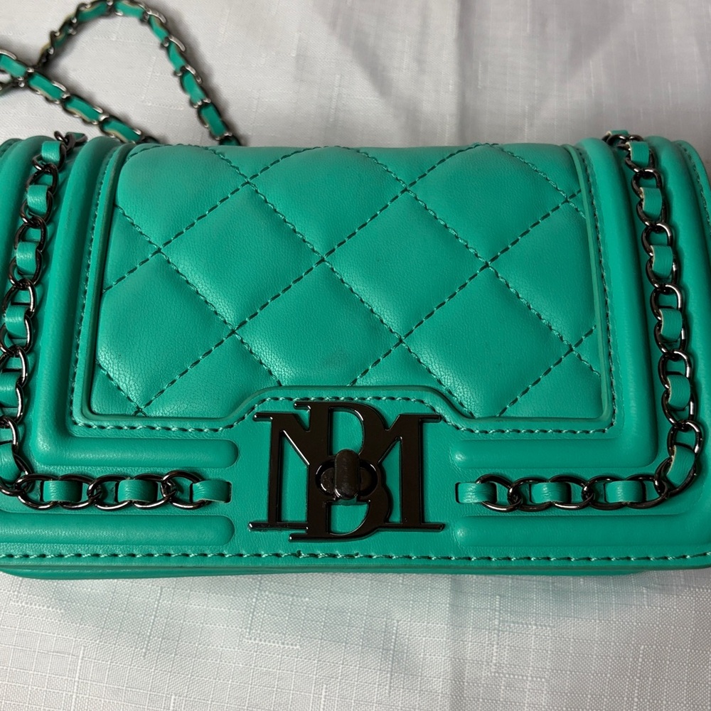 Badgley Mischka Small Crossbody in Turquoise/Green NWT - Picture 2 of 6